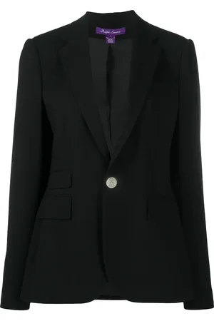 Ralph Lauren Wool-crepe tailored blazer