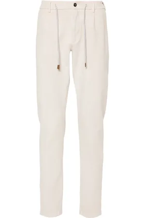 ELEVENTY Drawstring-fastening trousers