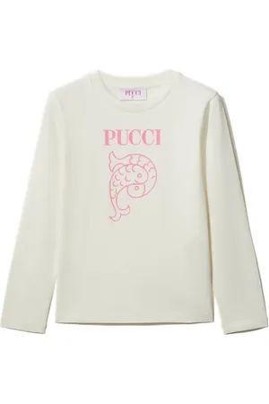 PUCCI Junior Logo-print cotton T-shirt