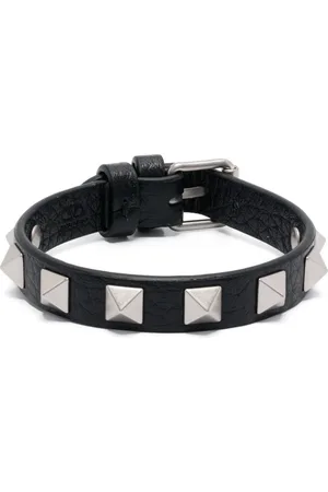 VALENTINO GARAVANI Rockstud leather bracelet