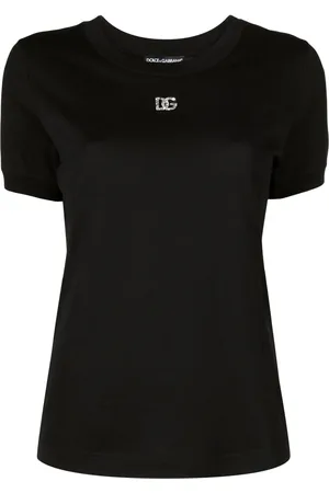 Dolce & Gabbana Crystal-embellished round-neck T-shirt