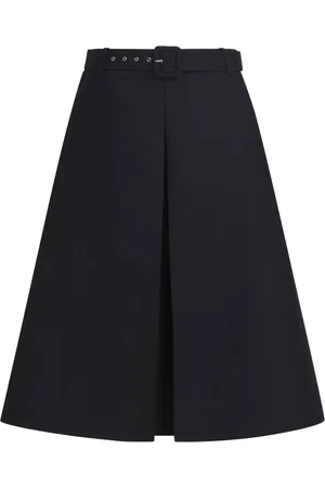 Marni Belted midi skirt