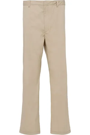 Prada Mid-rise tapered trousers
