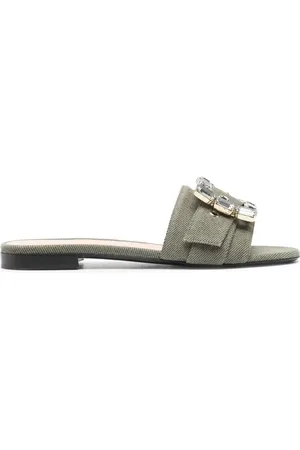 ROBERTO FESTA Fade denim slides