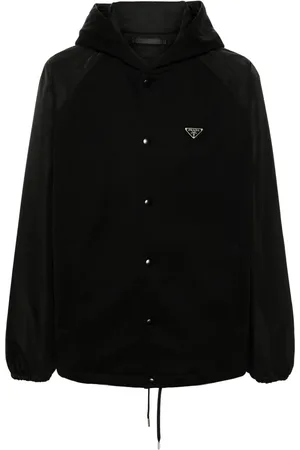 Prada Enamel triangle-logo jacket