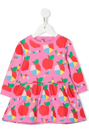 Stella McCartney Apple-print organic cotton dress