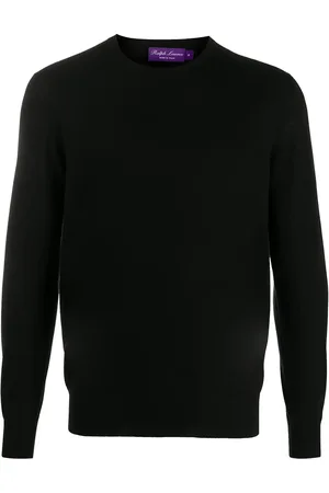 Ralph Lauren 14GG CASHMERE JRSY-CN PO-LONG SLEEVE-SWEATER