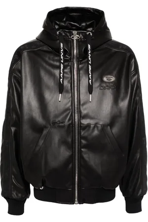 A Bathing Ape Faux-leather jacket