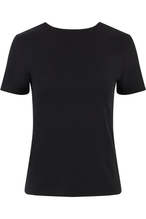 Nina Ricci Plunging draped back T-shirt