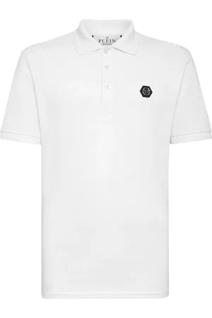 Philipp Plein Logo-print cotton polo shirt