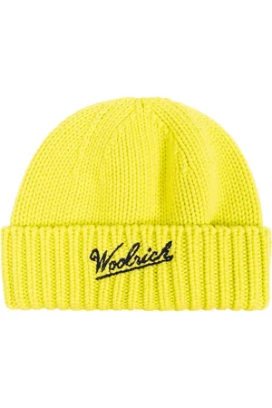 Woolrich Logo-intarsia beanie