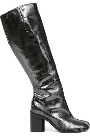 Maison Margiela Tabi 80mm leather knee boots