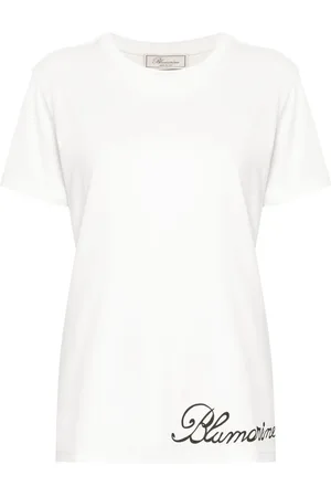 BLUMARINE Logo-print T-shirt