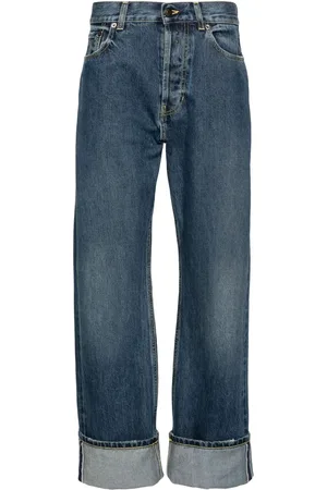 Alexander McQueen Turn-Up straight-leg jeans