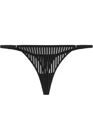 MAISON CLOSE Striped thong