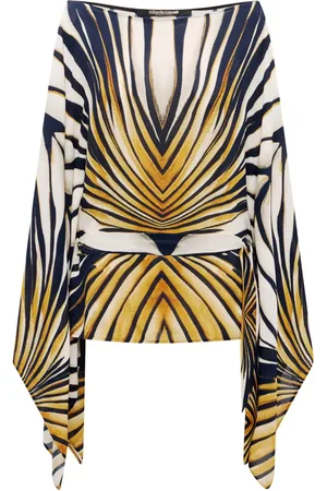 Roberto Cavalli Ray of print kaftan