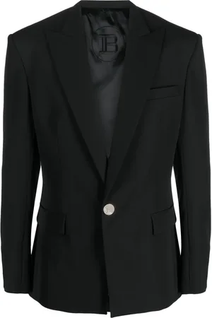 Balmain Single-breasted wool blazer
