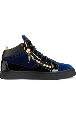 Giuseppe Zanotti Kriss panelled mid-top sneakers