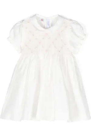 SIOLA Shirred-panel dress
