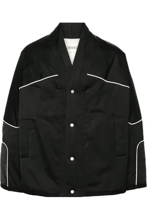 Mordecai Piped-trim padded jacket