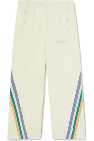 Palm Angels Printed wide-leg track pants