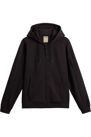 Woolrich Logo-print zip-up hoodie