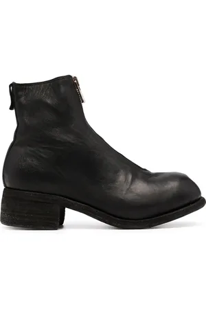 GUIDI Zip-up ankle boots