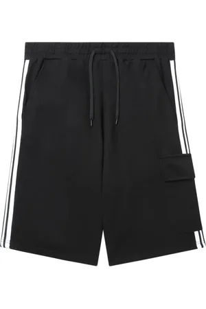 FIVE CM Stripe-detail drawstring shorts