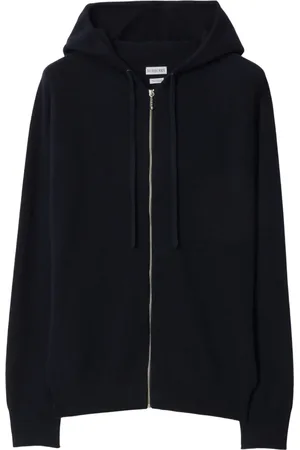 Burberry Cashmere zip-up hoodie