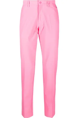 J Lindeberg Mid-rise straight-leg trousers