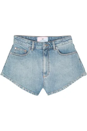 Chiara Ferragni Eyelike-motif denim shorts