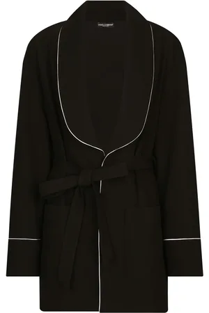 Dolce & Gabbana KIM DOLCE&GABBANA belted pajama shirt