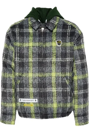 A Bathing Ape Checkered shirt jacket