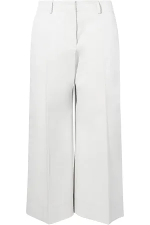 Proenza Schouler Amara Cotton Twill Trousers