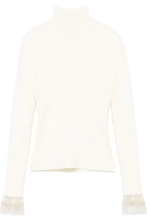 Chiara Ferragni Lurex-detailing top