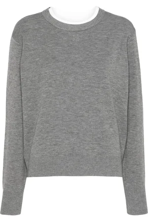 Sandro Nimbus logo-embroidered jumper