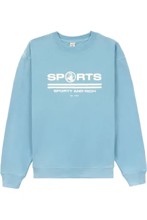 Sporty & Rich Sports logo-print sweatshirt