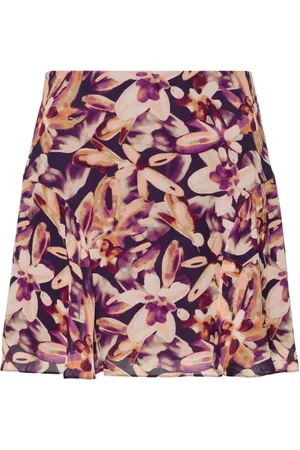 Patrizia Pepe Floral georgette mini skirt