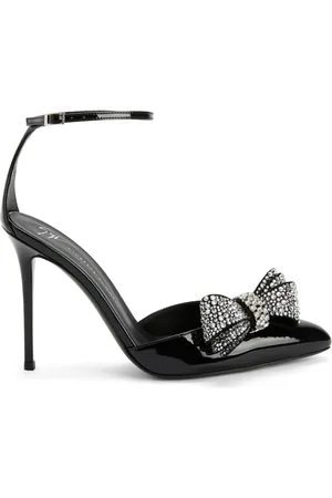 Giuseppe Zanotti Mahrtina 105mm bow-detail pumps