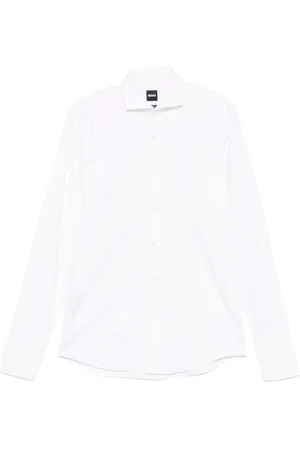 HUGO BOSS Classic-collar shirt