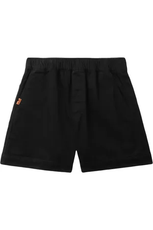 Chocoolate Logo-patch cotton shorts