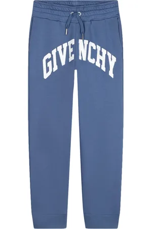 Givenchy Logo-print cotton-blend trousers