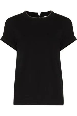 Brunello Cucinelli Round-neck short-sleeve T-shirt