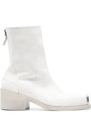 MARSÈLL Metal-toecap crinkled boots