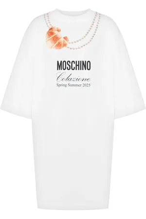 Moschino Logo-print mini dress