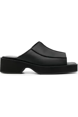 ECKHAUS LATTA Frame 55mm slip-on leather sandals