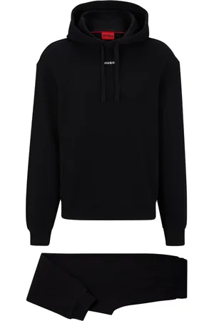 HUGO BOSS Logo-print cotton tracksuit set