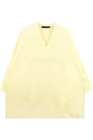 FEAR OF GOD Logo-flocked cotton T-shirt