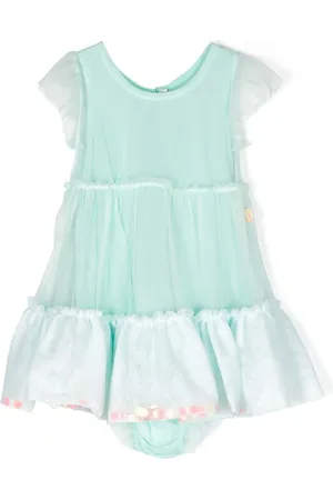 Billieblush Sequin-detailing tiered tulle dress