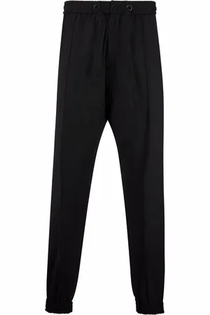 Philipp Plein Skull-motif rhinestone track trousers